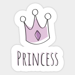 Crown princess Sticker